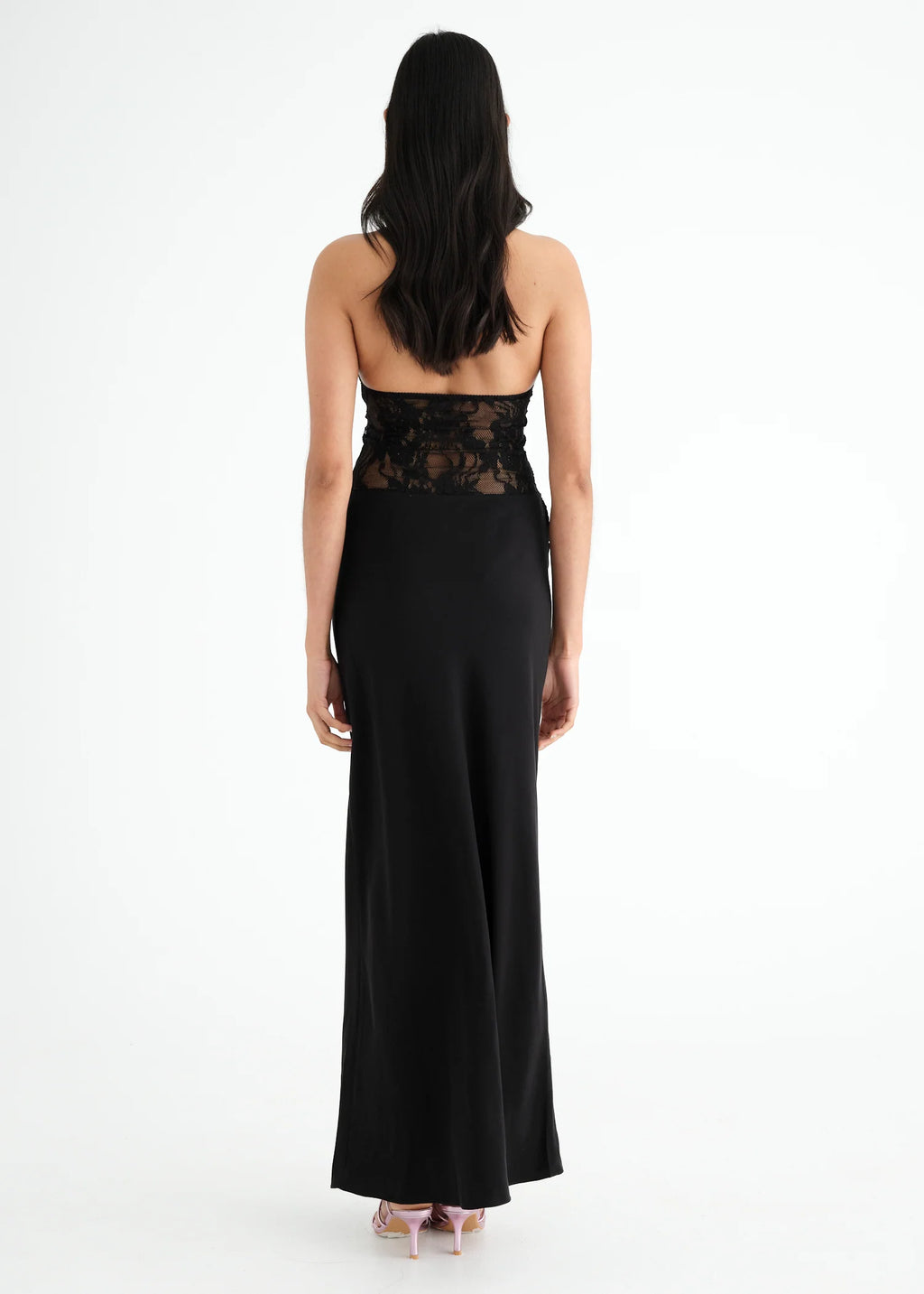 Benni Miko Maxi Dress Black Size 10