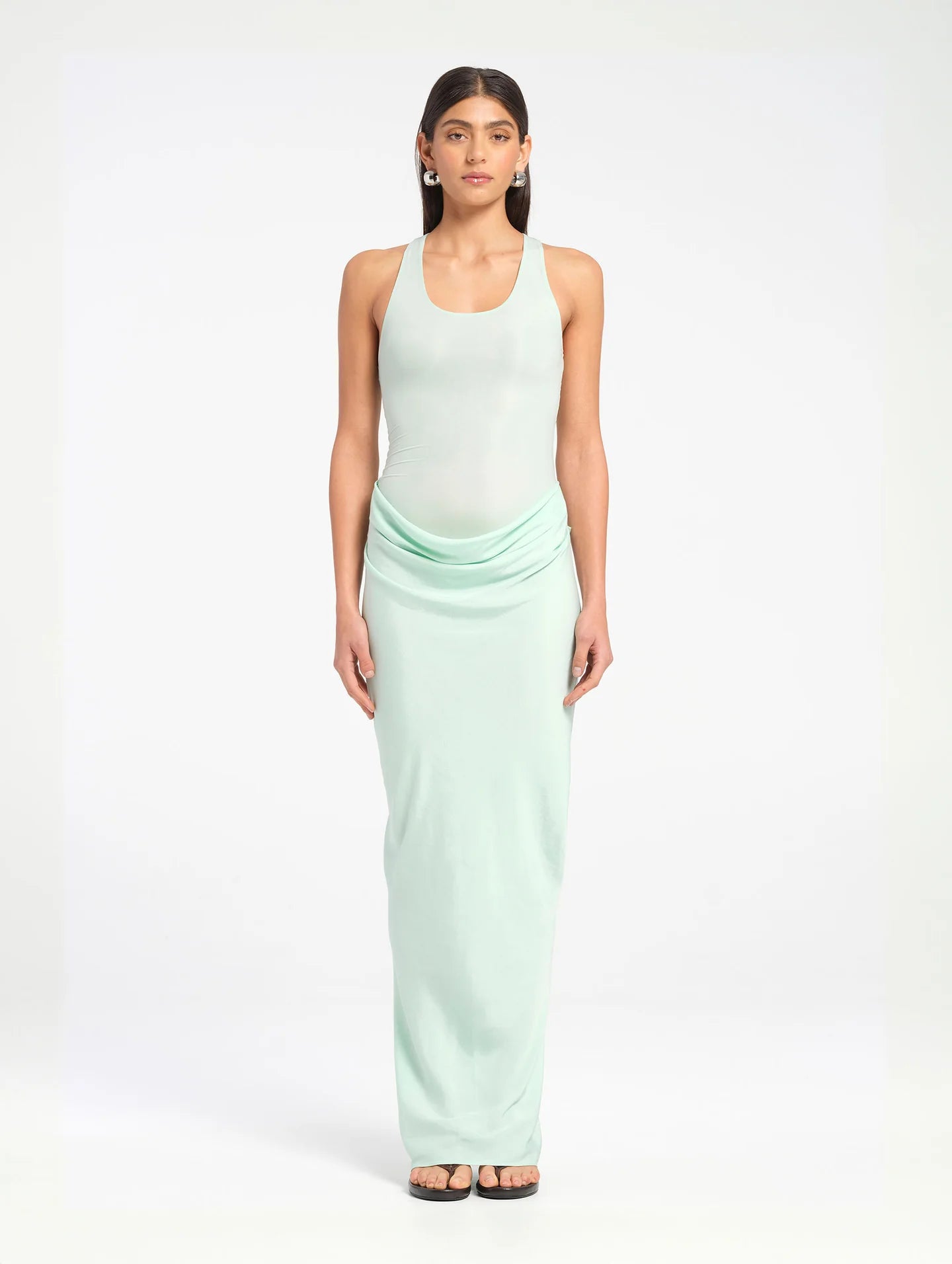 Benni Jade Maxi Dress Aqua Size 10