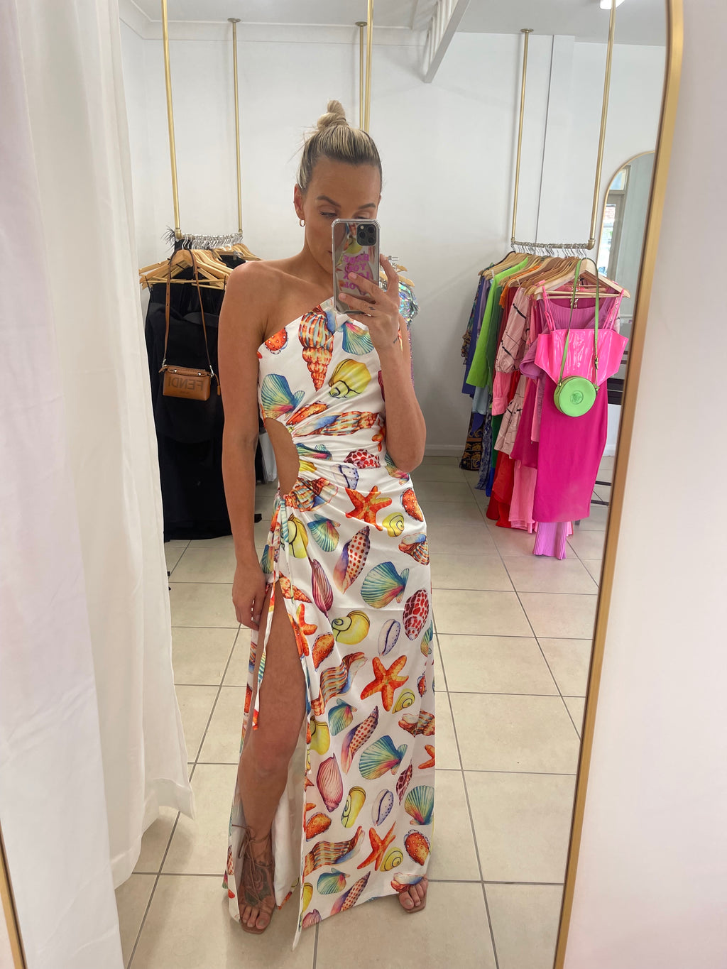 Sonya Moda Nour De La Mer Maxi Dress Size 8